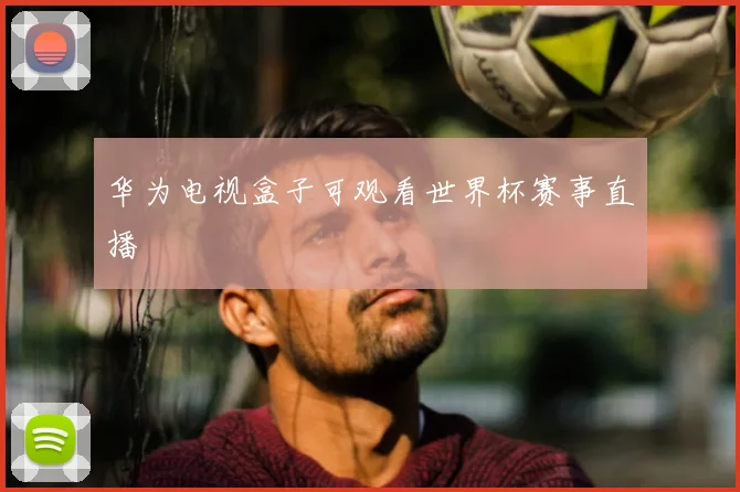 华为电视盒子可观看世界杯赛事直播