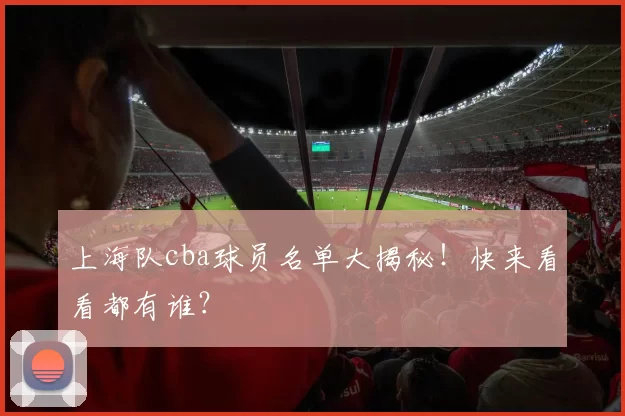 上海队cba球员名单大揭秘!快来看看都有谁?