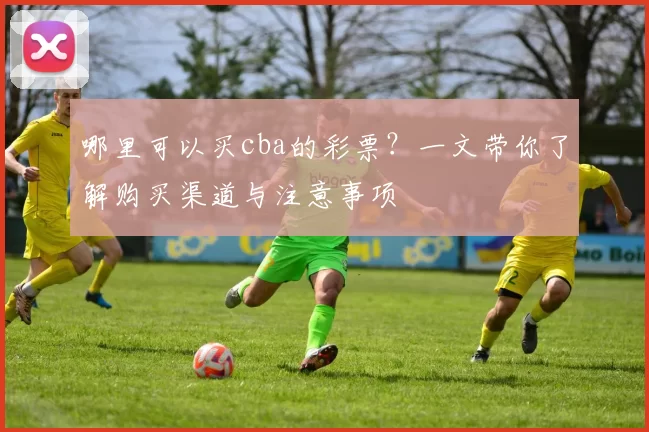 哪里可以买cba的彩票？一文带你了解购买渠道与注意事项